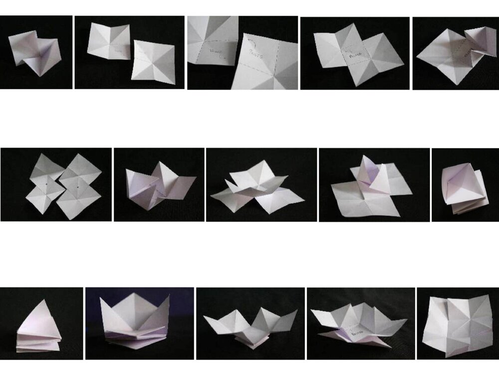 EXPLORING TECHNIQUES: ORIGAMI AND STAR BOOK