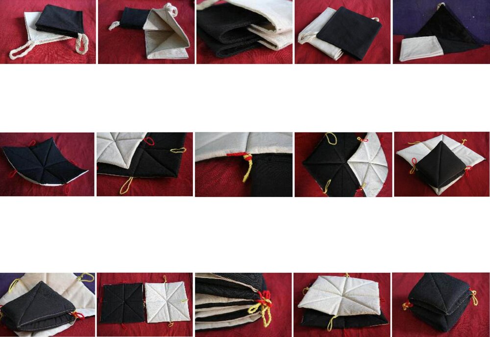 MATERIAL: CANVAS TECHNIQUE: QUILTING