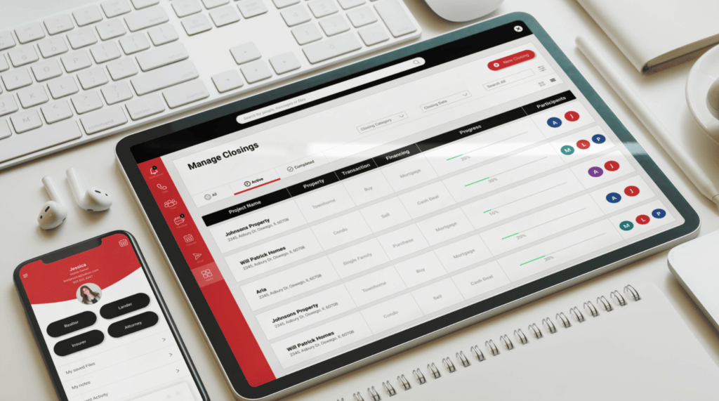 Real Estate CRM Application