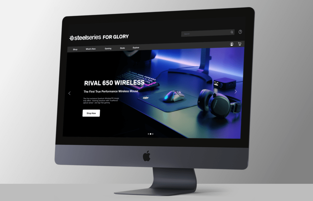 Steelseries E Commerce Redesign